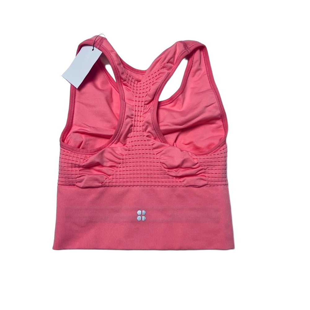 Sweaty Betty Longline Stamina Seamless Sports Bra Calypso Pink Small NWT - Picture 6 of 10